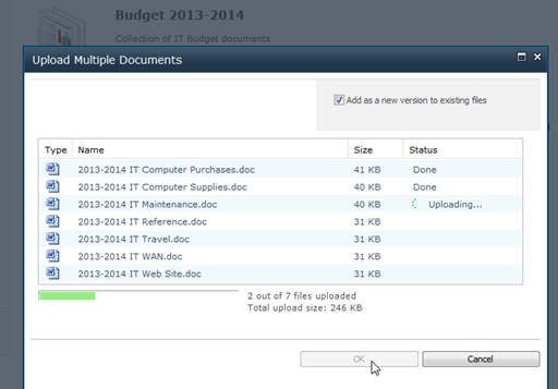 Use the Multiple File Uploader